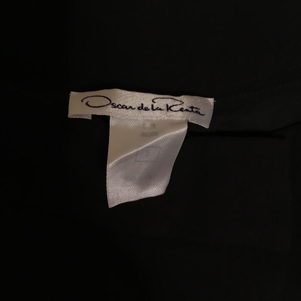 Oscar de la Renta Sponge Crepe 13” Pant - Picture 3 of 5